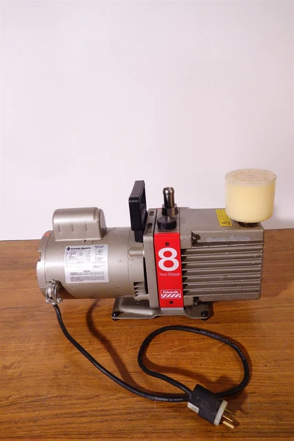 Edwards E2M8 Rotary High Vacuum Pump - Tested Working - Recent.