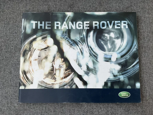 THE RANGE ROVER Vogue Autobiography Brochure Book Original L322 ...