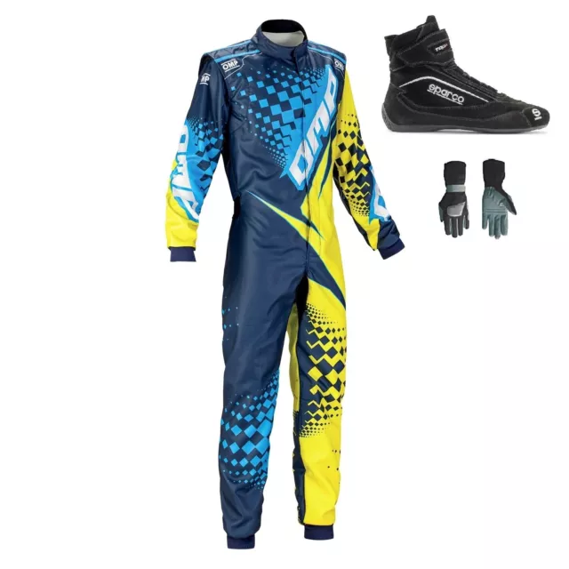 Go kart racing Suit CIK FIA Level2 Approved With Matching Boots And Gloves