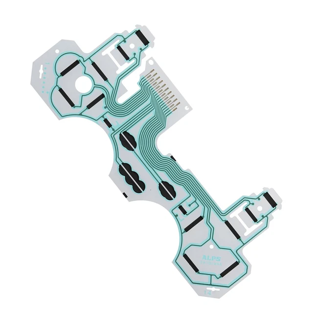 Keypad Ribbon Edge Connector RIBBON CIRCUIT CONDUCTIVE Film Keypad Replace For PS3 Controller Dual ...