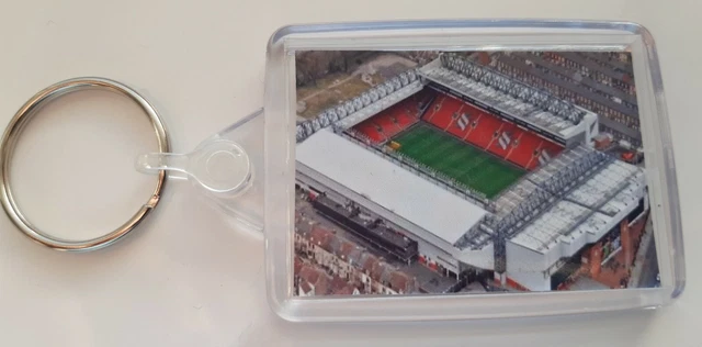 LIVERPOOL FOOTBALL CLUB fc new anfield stadium ground keyring ...