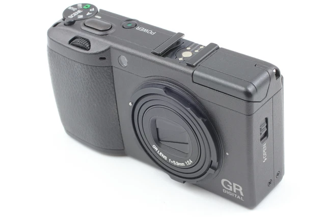 [Top MINT] RICOH GR DIGITAL II 10.1MP Digital Camera Black From JAPAN 4