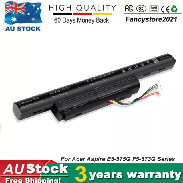 Replacement Battery for ACER Aspire E5-523G E5-575G-5341 AS16B5J AS16B8J AU