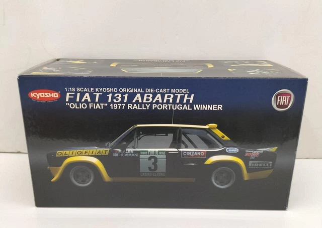 Kyosho Fiat 131 Abarth 1977 1/18 Scale