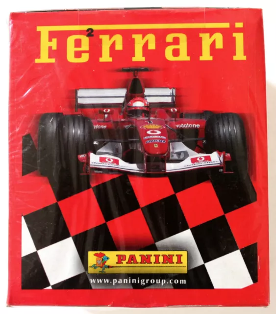 Panini FERRARI Sticker Collection 2003 BOX DISPLAY 50 Packets Tüten SCHUMACHER