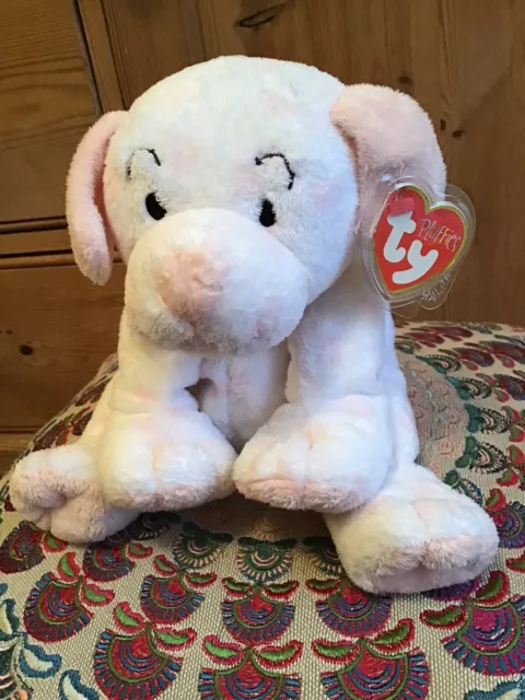 Ty pink and deals white dog