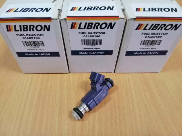 4 x Fuel injector Libron 01LB0180 (16600-2Y915, 166002Y915)