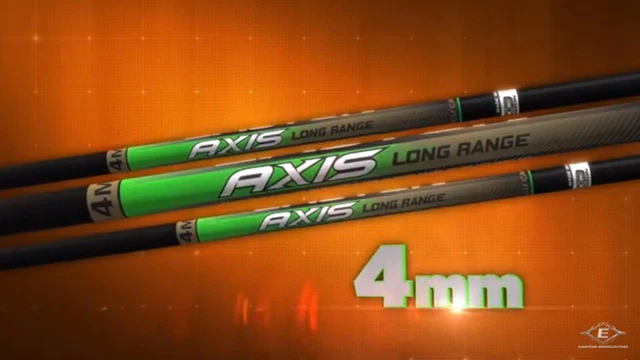 Easton Axis 4mm Long Range 6 Pack Arrows