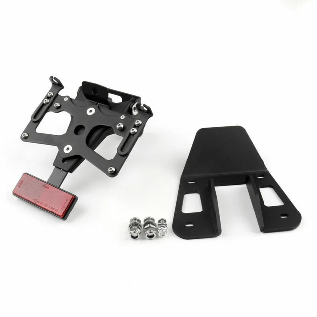 Aluminium Parafango License Plate Holder Pour Yamaha YZF R3 R25 2015-16 Black A