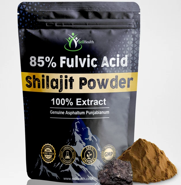 SHILAJIT HIMALAYAN Gold Extract Highest Fluvic Acid Lab TESTED MONEY ...