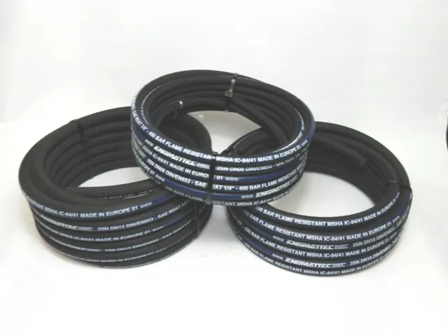 Hydraulic Hose 1/2 Inch Two Wire 20M Coil SAE100R2AT-08 MSHA 4040 PSI
