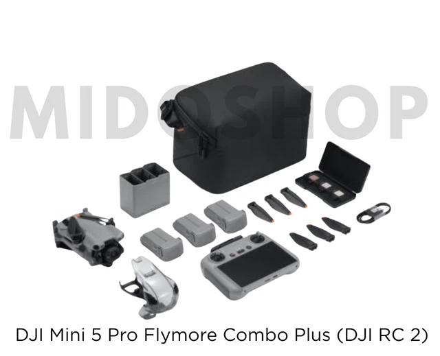DJI MINI 5 Pro Fly More Combo Plus (DJI RC 2) US DDP - Keine Tarife EUR ...
