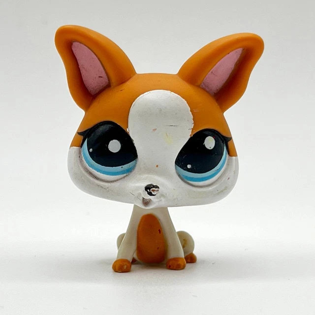 Littlest Pet Shop HASBRO #528 Chien Chihuahua Marron Avec Accessoires - Occasion