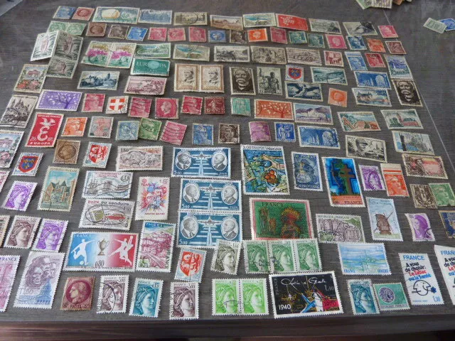 lot de 130 timbres oblitérés ,FRANCE  (20)