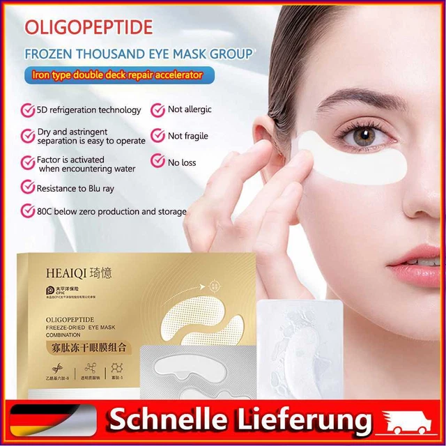 10 pares de bolsas para ojos pastas antienvejecimiento eliminar ojeras blanqueamiento productos de belleza