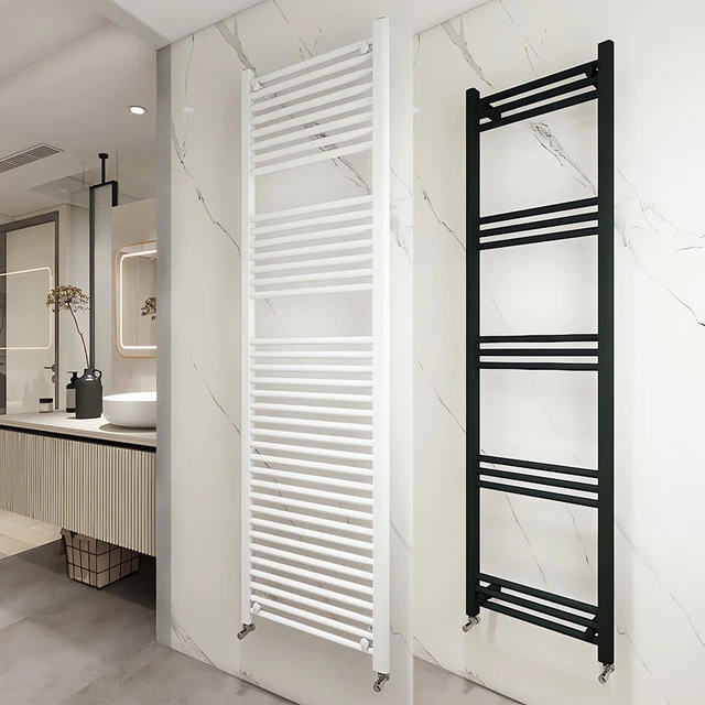 Scaldasalviette Termoarredo Ocean Italy - Acciaio Carbonio 120x60cm Antracite - Foto 12