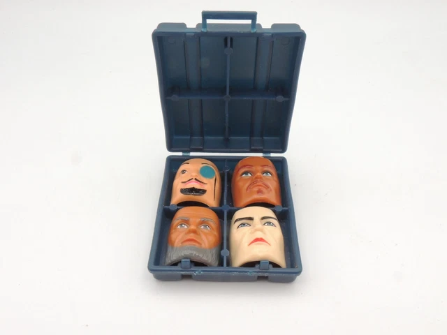 Visage Head 004 Pour Figurine Big Jim Mattel - Pièce De Collection Spy