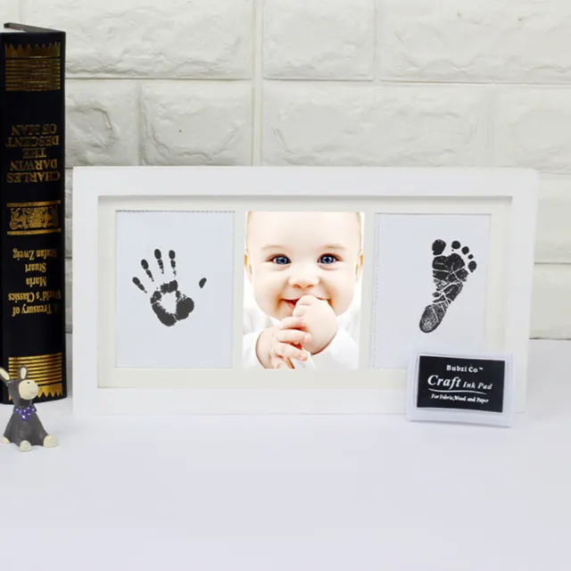 Innovative Neugeborenes Baby Handabdruck Fußabdruck Fotorahmen