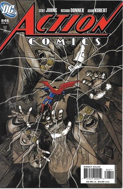 ACTION COMICS COMIC Book #846 Superman DC Comics 2007 TRÈS HAUTE ...