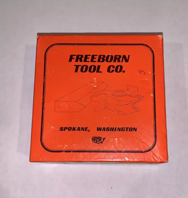 Freeborn Tool Co. Carbide Shaper Cutter - 3/4” W/ 1/2” T-Bushings - MC-54-006