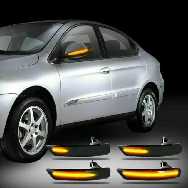 2x Dynamische LED Blinker Spiegel Seitenblinker Für Ford Focus 2 3 Mk2 Mk3 Mk4