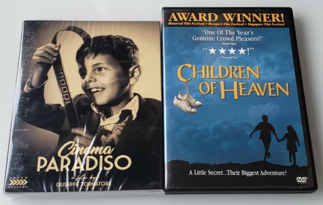 Cinema Paradiso Blu-ray & Children Of Heaven DVD