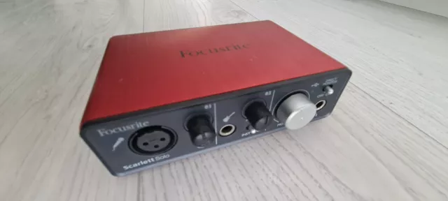 Fokusrite Scarlet Solo (2nd Gen) - USB Audiointerface