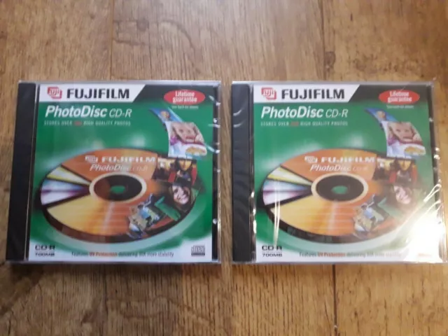FUJIFILM PHOTODISC CD-R x2 - NEW & SEALED
