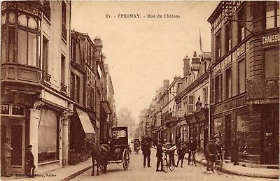 CPA épernay-rue de Chalons (742569)