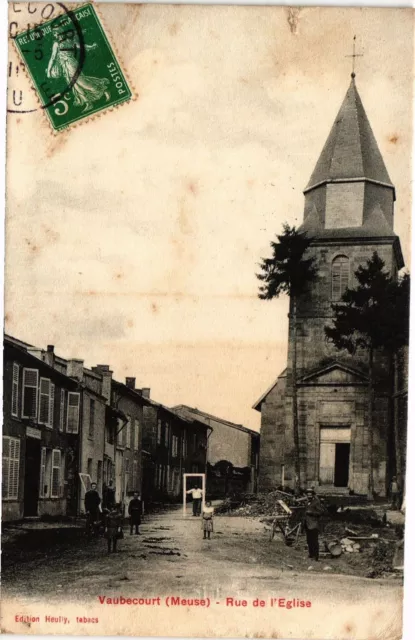 CPA Vaubecourt (Meuse) -Rue de l'Eglise (178660)