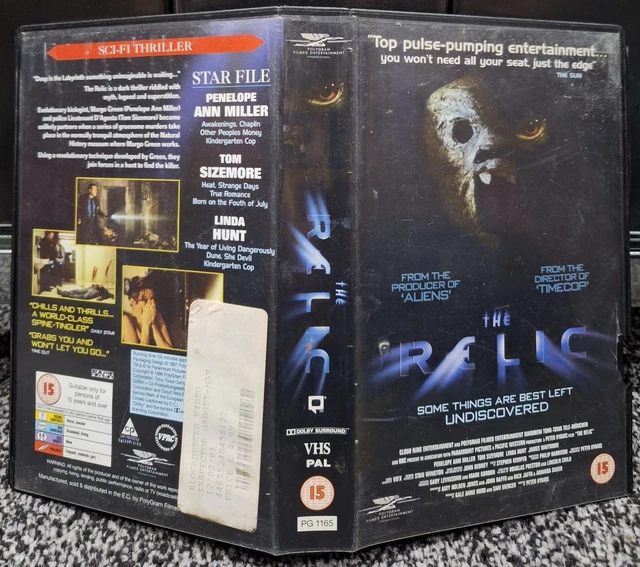 Local Relic THE RELIC (1997) Polygram Big Box Ex Rental VHS Cult 90s Sci-Fi ...