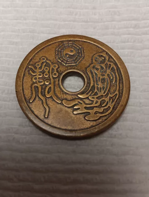 Chinese Ancient Bronze Copper Coin diameter：43mm thickness:2.6mm