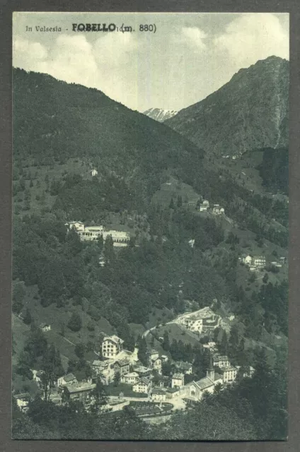FOBELLO (Vercelli) - PANORAMA - VG. 1940 circa