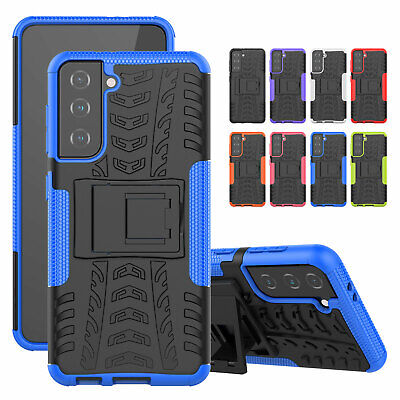 For Samsung Galaxy S21 Plus/S22 Ultra Rugged Shockproof Rubber Phone Case Cover