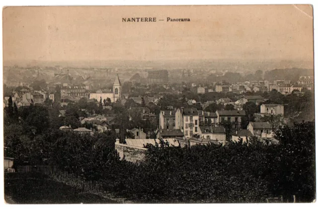 CPA 92 - NANTERRE (Hauts de Seine) - panorama