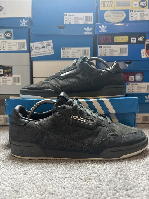 Adidas continental 80 dark grey outlet