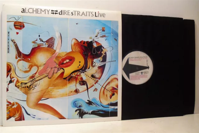 DIRE STRAITS alchemy - dire straits live 2X LP EX/EX, VERY 11, vinyl, gatefold