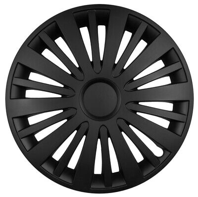 4x14" Wheel trims wheel covers for Fiat Punto black 14"