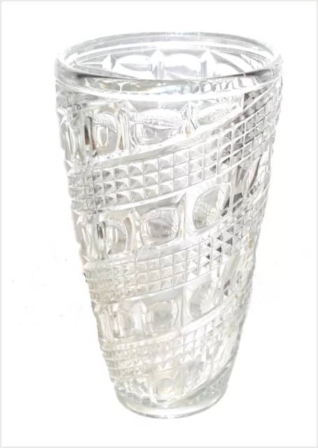 Large Crystal Vase Beautiful Decor