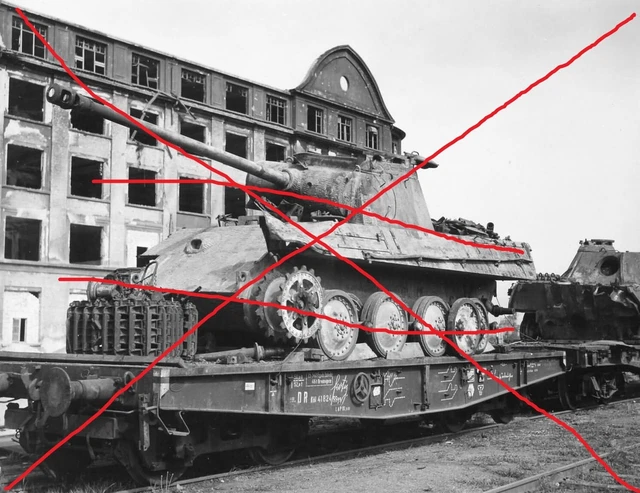 FOTO/PHOTO 1035,PANZER,TANK, WW2, k.o Panther G in MAN Fabrik