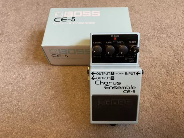 Boss Chorus Ensemble Guitar Pedal CE-5 - Used