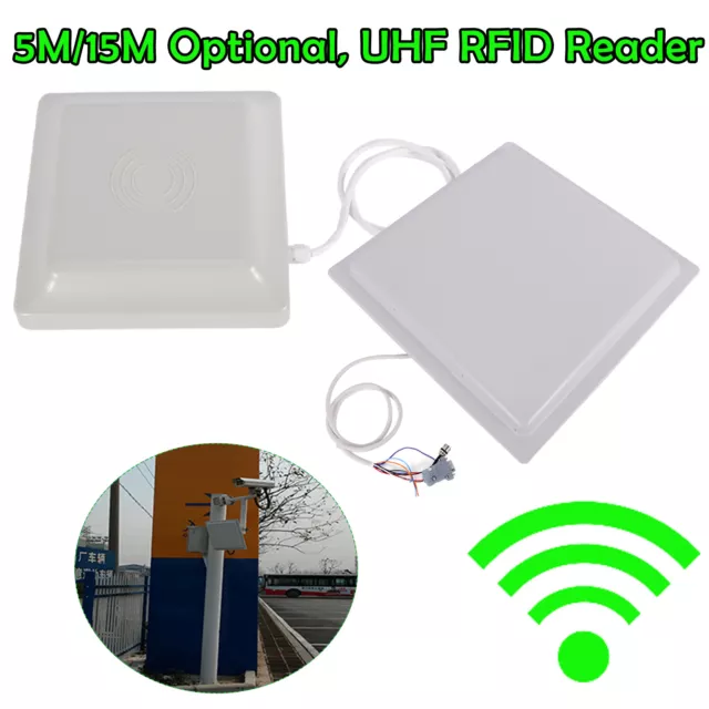 Long Range Card Reader UHF RFID for Parking Barrier Gate Access Control Kit