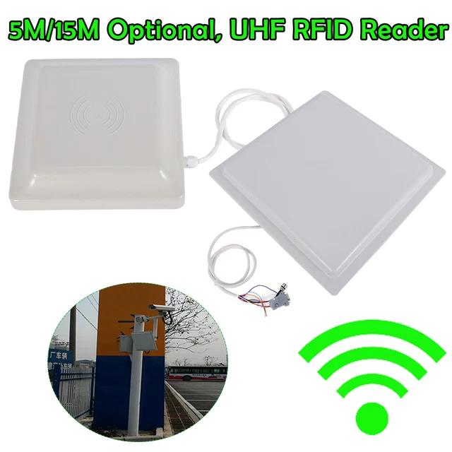 Long Range Card Reader UHF RFID for Parking Barrier Gate Access Control Kit