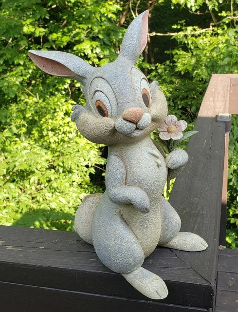 Disney Store Bambi Thumper Big Fig Garden Statue Disney Store Bambi Thumper Big Fig Garden Statue