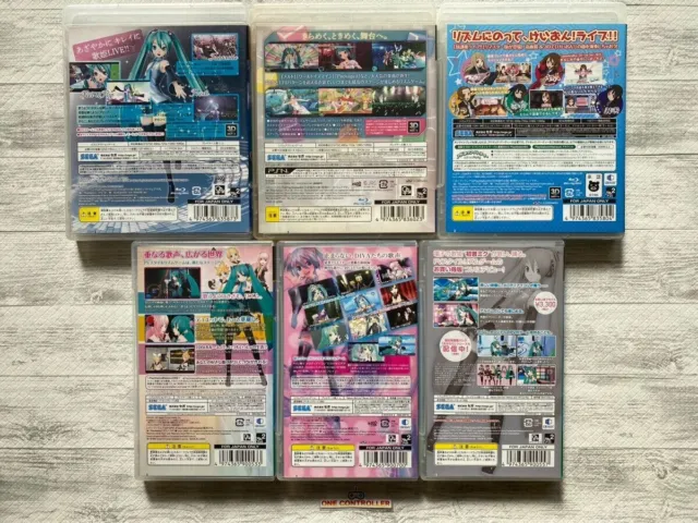 SONY PS3 & PSP Hatsune Miku Project DIVA F F2 Extend & K-On! Houkago Live Japan 2