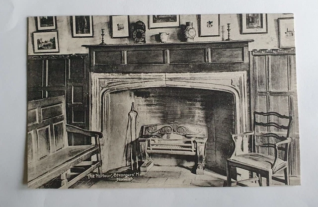 Unposted Jarrolds' Series Postcard - The Parlour, Strangers Hall, Norwich #B