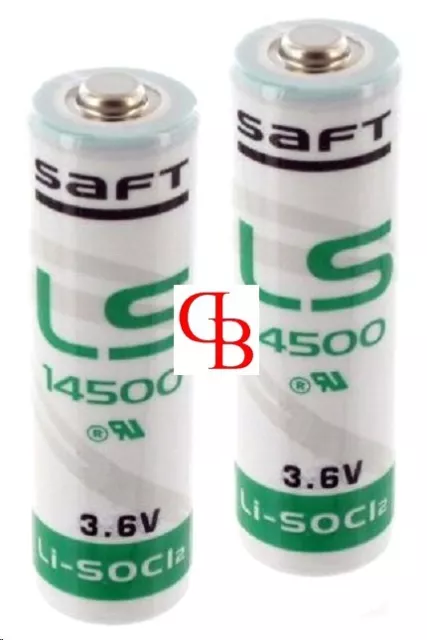 3.6V AA Lot de 4 Piles Lithium ER14505 LS14500 LR06-AA Batterie