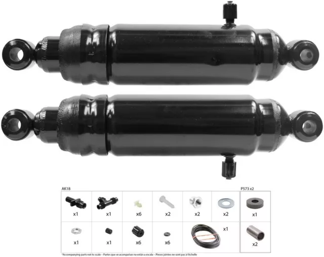 For Chevy C10 Pickup LUV Rear Monroe Max-Air Air Shock Absorber Monroe Shocks