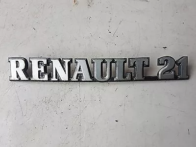 Monogramme hayon pour Renault R21 avec hayon diesel de 1992