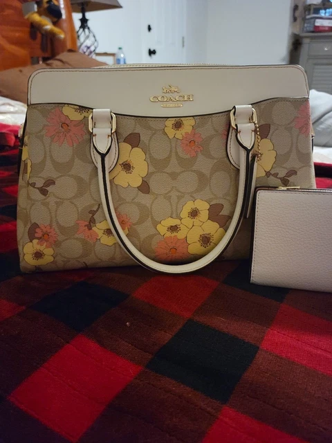 Coach Flowers collection purse New with tags